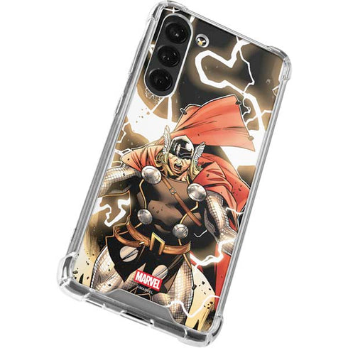 Marvel Thor Thor’s Lightning Galaxy S24 FE Clear Case