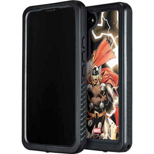 Marvel Thor Thor’s Lightning Galaxy S24 Plus Waterproof Case