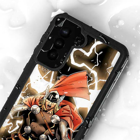 Marvel Thor Thor’s Lightning Galaxy S24 Plus Waterproof Case