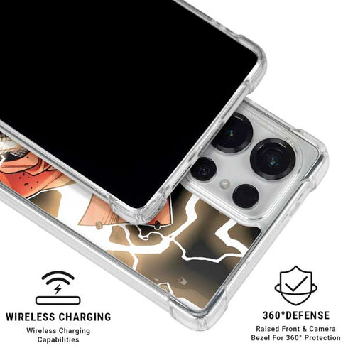 Marvel Thor Thor’s Lightning Galaxy S25 Ultra Clear Case