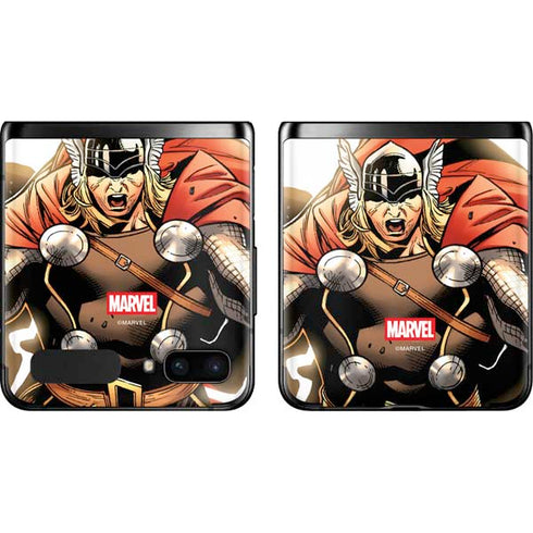 Marvel Thor Thor’s Lightning Galaxy Z Flip Skin