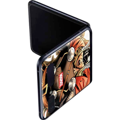 Marvel Thor Thor’s Lightning Galaxy Z Flip Skin