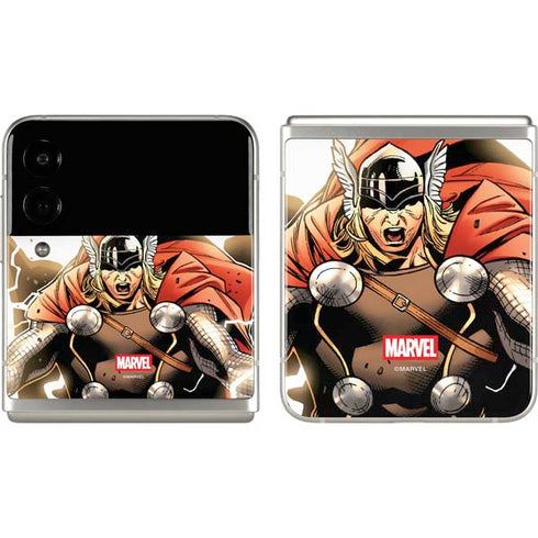 Marvel Thor Thor’s Lightning Galaxy Z Flip3 5G Skin