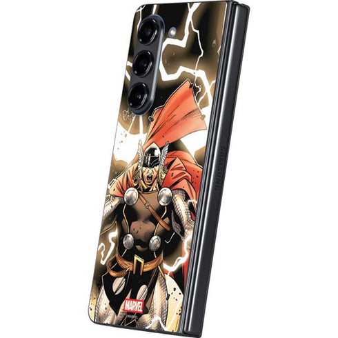 Marvel Thor Thor’s Lightning Galaxy Z Fold5 5G Skin