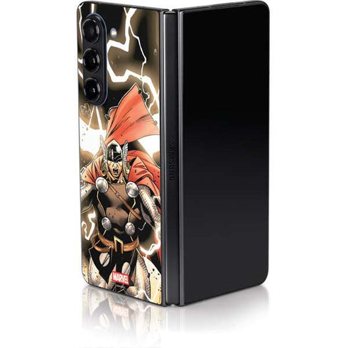 Marvel Thor Thor’s Lightning Galaxy Z Fold5 5G Skin