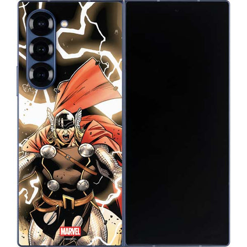 Marvel Thor Thor’s Lightning Galaxy Z Fold6 Skin