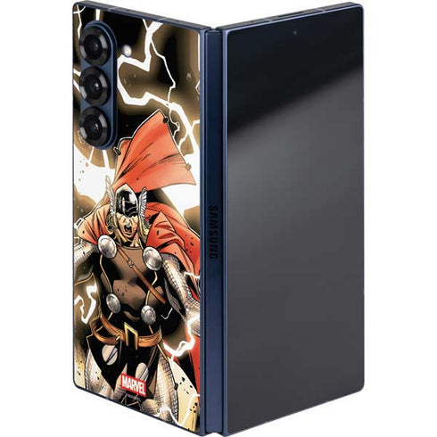 Marvel Thor Thor’s Lightning Galaxy Z Fold6 Skin