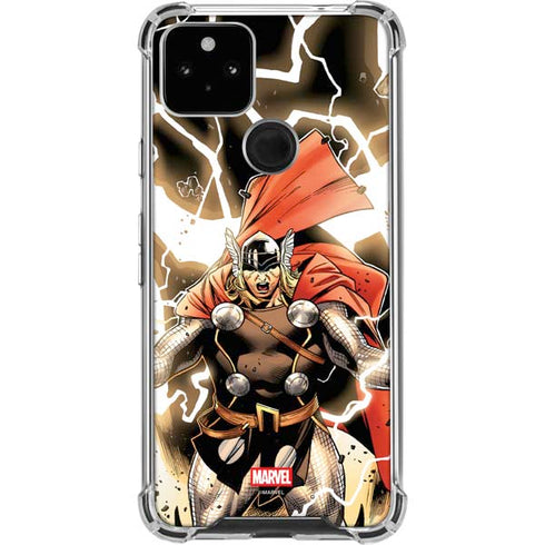 Marvel Thor Thor’s Lightning Google Pixel 4a 5G Clear Case