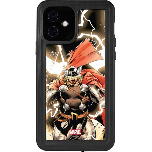 Marvel Thor Thor’s Lightning iPhone 12 Waterproof Case