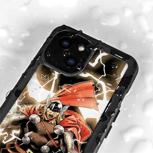 Marvel Thor Thor’s Lightning iPhone 13 Mini Waterproof Case