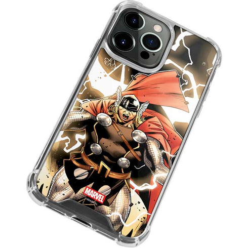 Marvel Thor Thor’s Lightning iPhone 13 Pro Max Clear Case