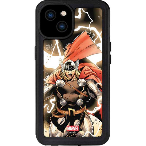 Marvel Thor Thor’s Lightning iPhone 15 Plus Waterproof Case