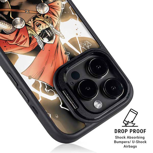 Marvel Thor Thor’s Lightning iPhone 15 Pro Kickstand Case
