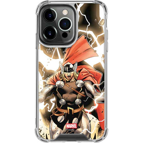 Marvel Thor Thor’s Lightning iPhone 15 Pro Max Clear Case