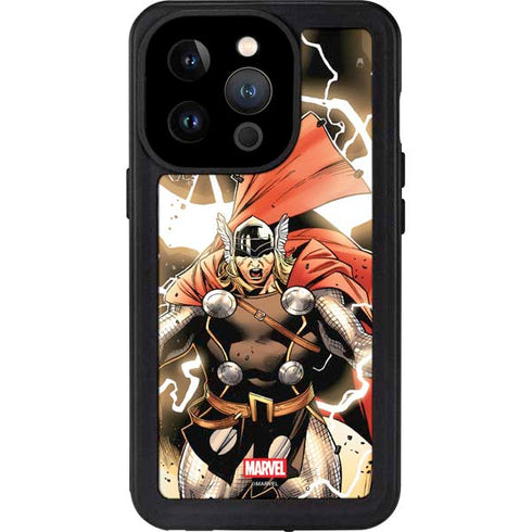 Marvel Thor Thor’s Lightning iPhone 15 Pro Waterproof Case