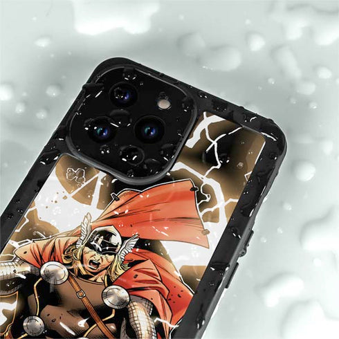 Marvel Thor Thor’s Lightning iPhone 15 Pro Waterproof Case