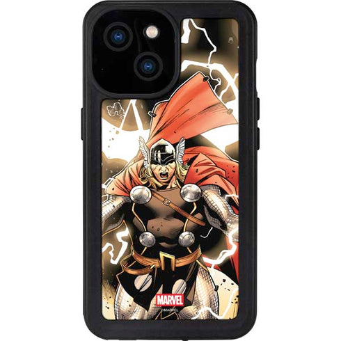 Marvel Thor Thor’s Lightning iPhone 15 Waterproof Case