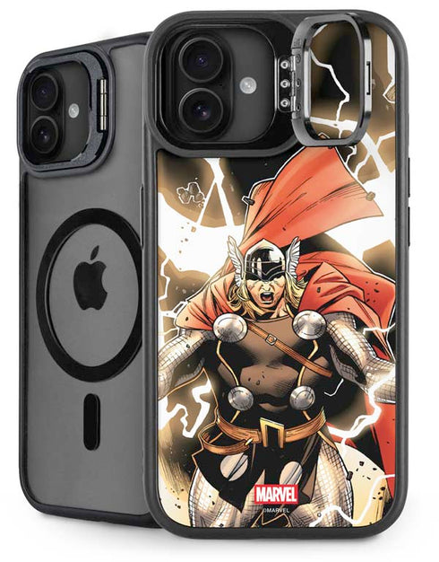 Marvel Thor Thor’s Lightning iPhone 16 Plus Kickstand Case