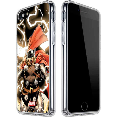 Marvel Thor Thor’s Lightning iPhone SE (2nd & 3rd Gen) Clear Case