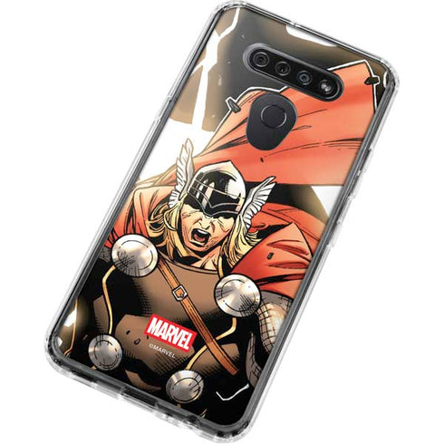 Marvel Thor Thor’s Lightning LG K51/Q51 Clear Case
