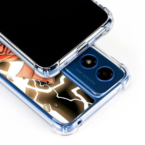 Marvel Thor Thor's Lightning Moto G Play 4G (2024) Clear Case