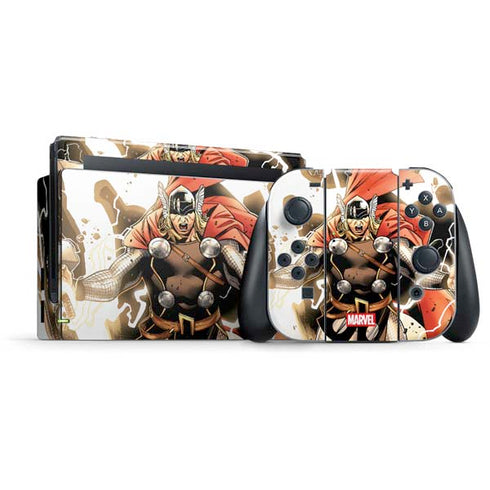 Marvel Thor Thor’s Lightning Nintendo Switch Bundle Skin