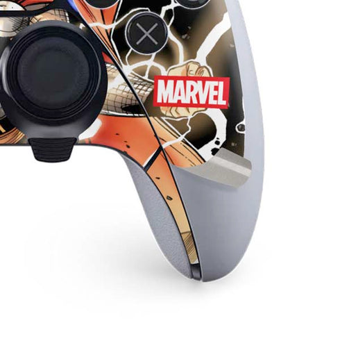 Marvel Thor Thor’s Lightning PS5 DualSense Edge Pro Controller Skin