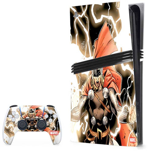 Marvel Thor Thor's Lightning PlayStation PS5 Skins