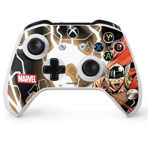 Marvel Thor Thor’s Lightning Xbox One S Console and Controller Bundle Skin