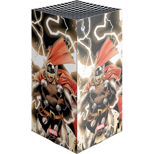 Marvel Thor Thor’s Lightning XBox Series X Digital Edition Console Skin