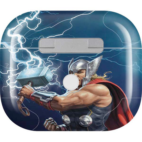Marvel Thor Thor and Mjolnir Apple AirPods (3rd Gen 2021) Skin