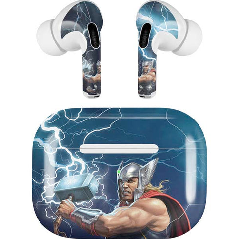 Marvel Thor Thor and Mjolnir AirPods Skins