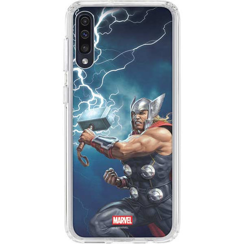 Marvel Thor Thor and Mjolnir Galaxy A50 Clear Case