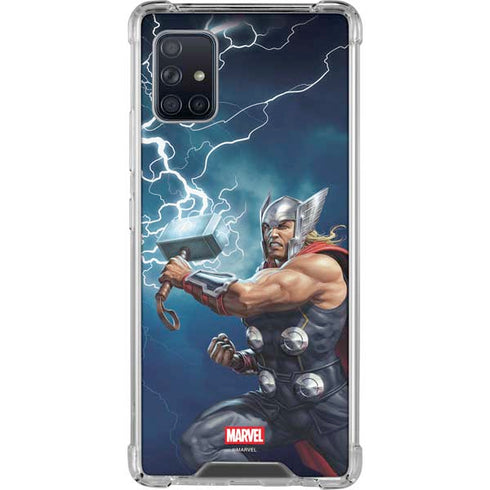 Marvel Thor Thor and Mjolnir Galaxy A51 5G Clear Case
