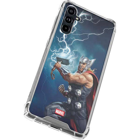Marvel Thor Thor and Mjolnir Galaxy A54 5G Clear Case