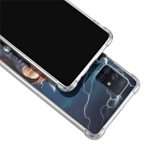 Marvel Thor Thor and Mjolnir Galaxy A71 5G Clear Case