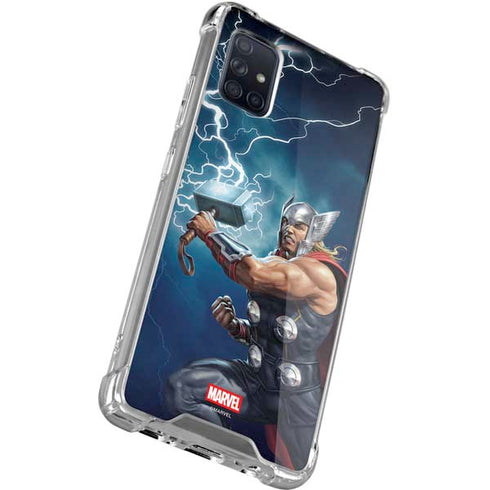 Marvel Thor Thor and Mjolnir Galaxy A71 5G Clear Case