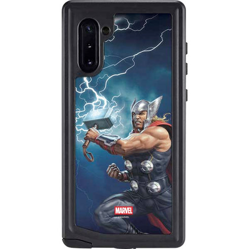 Marvel Thor Thor and Mjolnir Galaxy Note 10 Waterproof Case