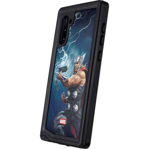 Marvel Thor Thor and Mjolnir Galaxy Note 10 Waterproof Case