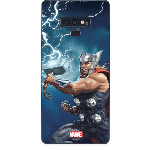 Marvel Thor Thor and Mjolnir Galaxy Note 9 Skin