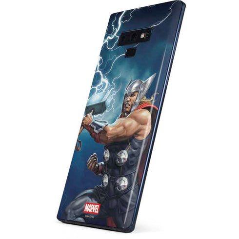 Marvel Thor Thor and Mjolnir Galaxy Note 9 Skin