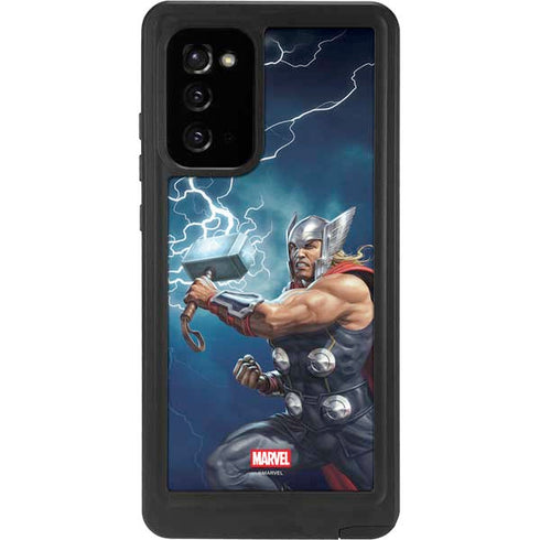 Marvel Thor Thor and Mjolnir Galaxy Note20 5G Waterproof Case