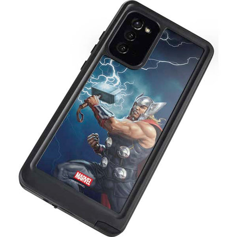 Marvel Thor Thor and Mjolnir Galaxy Note20 5G Waterproof Case
