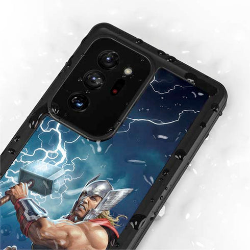 Marvel Thor Thor and Mjolnir Galaxy Note20 Ultra 5G Waterproof Case