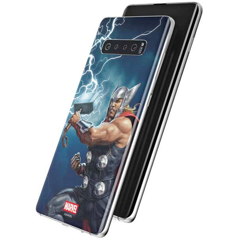 Marvel Thor Thor and Mjolnir Galaxy S10 Skin