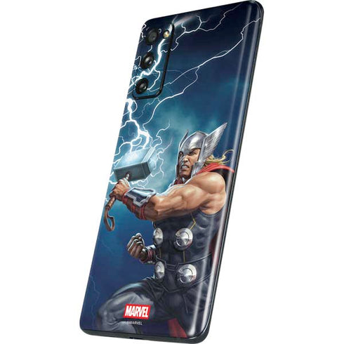 Marvel Thor Thor and Mjolnir Galaxy S20 Fan Edition Skin