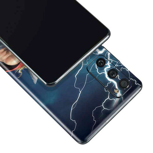Marvel Thor Thor and Mjolnir Galaxy S20 Fan Edition Skin