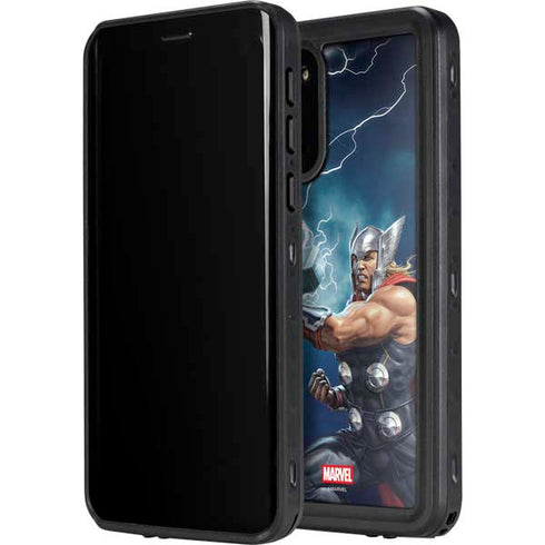 Marvel Thor Thor and Mjolnir Galaxy S20 Plus Waterproof Case