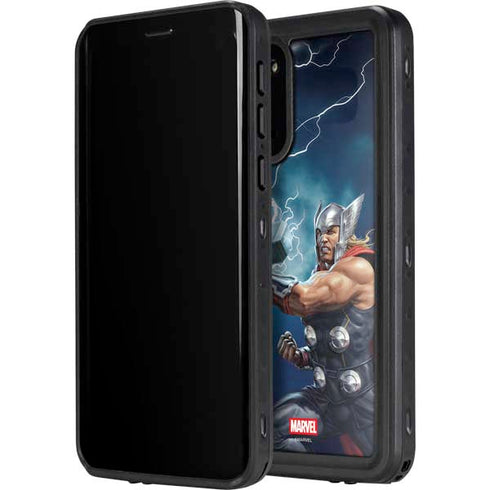 Marvel Thor Thor and Mjolnir Galaxy S20 Waterproof Case