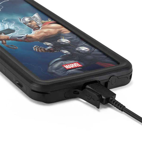 Marvel Thor Thor and Mjolnir Galaxy S20 Waterproof Case
